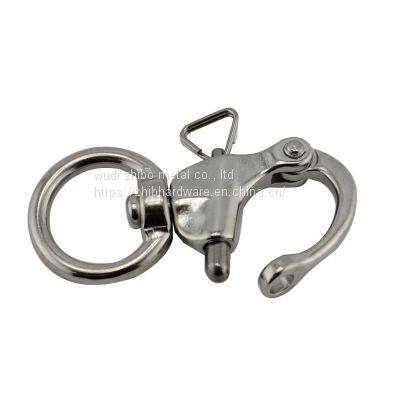 304/316 Stainless Steel Round Swivel Snap Shackle photo-5
