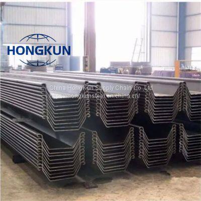 U Shape Type2 400*100*10.5mm Type3/Type4 Steel Sheet Pile For The Construction photo-2