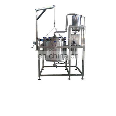CHINA Portable 100L 200L Essential Oil Still Plant Oil Extracting Machine Essential Oil Distillation Machine photo-3
