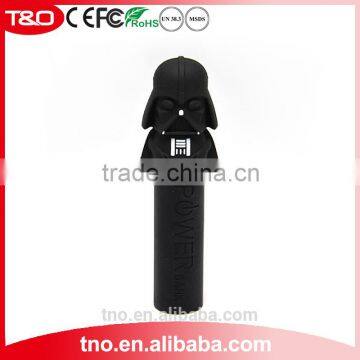 Shenzhen cartoon super charger 2600mAh PVC power bank