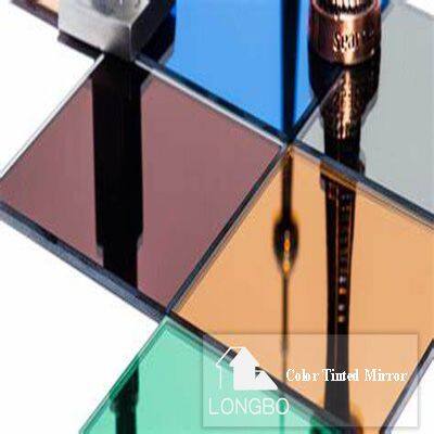 3mm, 3.5mm, 3.8mm, 4mm, 4.5mm, 4.8mm, 5mm Gold Bronze, Euro Bronze, Pink Color Tinted Mirror photo-5