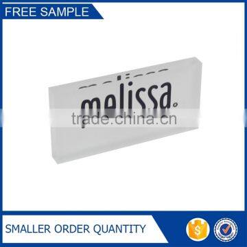 Custom Acrylic Brand Logo Block, Acrylic Glass Block Manufacturer