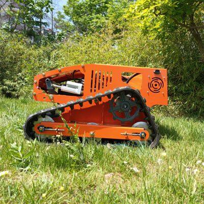 VTC550 Wireless Radio Control Rubber Track Lawn Mower Trimmer Made in China Manufacturer Factory photo-5