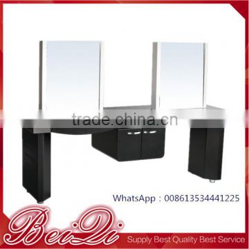 Modern hair salon equipment Makeup salon mirror table salon decoration mirror