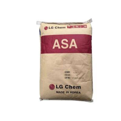 ASA LG LI941-95016 Matériaux bruts en plastique noir, grade de moulage par injection, retrait, inflammabilité, électrique