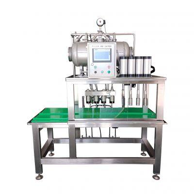 Semi-auto Beer Filler Bottle Capper Machine With 4 Heads 6 Heads 8 Heads 10 Heads photo-2