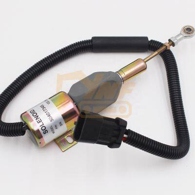 24В Stop Solenoid Switch Cut Off Solenoid для E215 BTG18032 ES1751E24V ES1751E-24V 504017345
