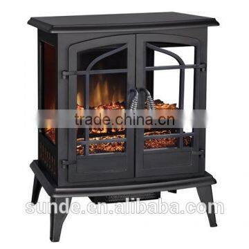 25 inch 3 Side View Infrared Electric Fireplace Stove With two thermostat