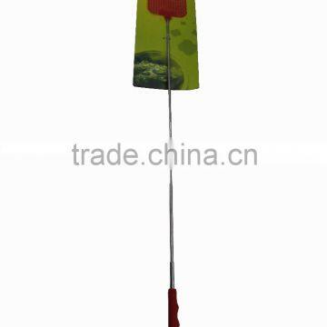 High Quality Stainless Steel Pole Plastic Telescoping Fly Swatter
