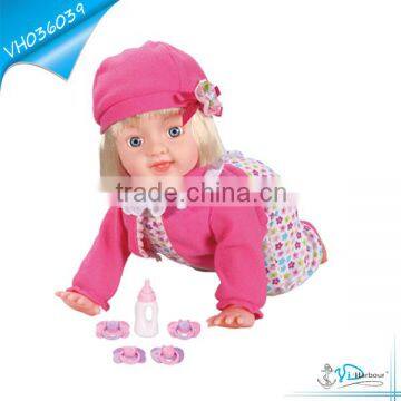 11.5 Inch Wholesale Toy Supplier Climbing Baby Doll Toy For Children