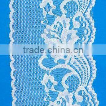 2012 New Fashion Scalloped Lace Fabric for Lace Shoes