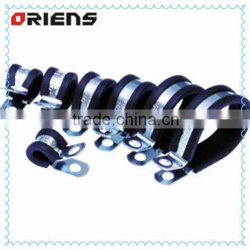 P clip with EPDM rubber coated TS16949 electrical cable Pipe clamp