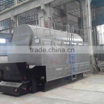 Dual fuel fired boiler, biomass steam boiler