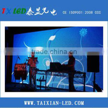 P4 indoor fullcolor high resolution LED video display for advertising