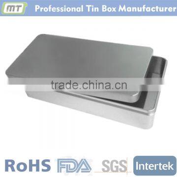 metal rectangular cookie tin can