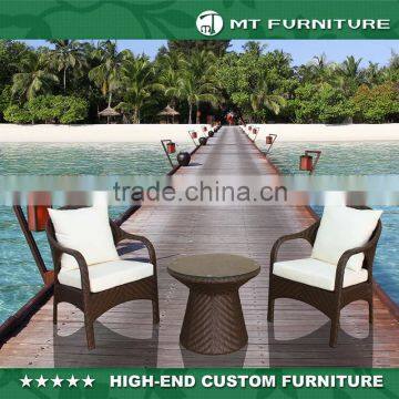 Outdoor Casual Furniture Wicker Patio Chairs Set