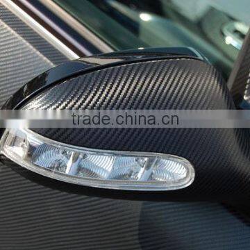 Black Carbon Fiber Vinyl Vehicle Car Wrap Sheet 3D Carbon Fiber Film Sticker Rolls