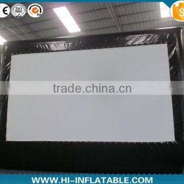 Fashion Outdoor movie screen, popular projector inflatable movie screen