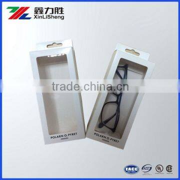 Display paper box for sunglass, toy display window box, transparent exhibit paper made box