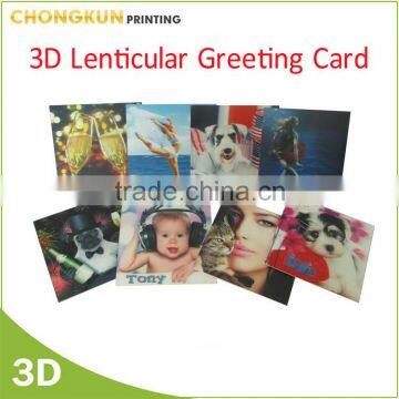Top Quqlity 3D Lenticular Printing Thanksgiving Greeting Card photo-6
