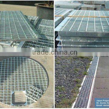 galvanized grating drainage cover. trench cover