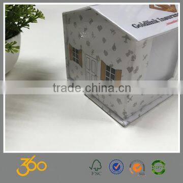 hot sale home shaped sticky notes box, sticky note pad top quality