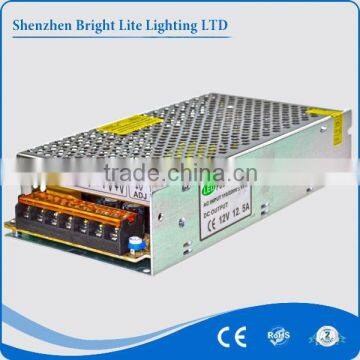 Factory price! led power supply 12V 12.5A 24-150W for led strips