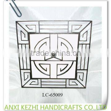 LC-65009 Iron Cast Square Wall Mirror for Home Decoration