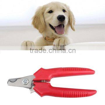 Pets Cat Red Pet Dog Toe Nail Clipper Grooming Trimmer Cat Dog Scissors Stainless Steel Blade Cutter photo-2