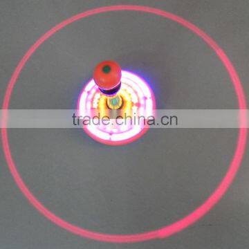 2015 hot sell magic Light up spinning top for kids