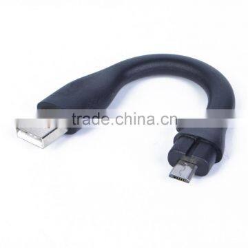 Short & Bendy & Durable Micro USB Charging Cable Perfect for Android Phones