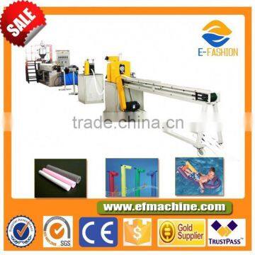 EFPEG-90 PE Foam Pipe Extruder EPE Foamed Tube Machine