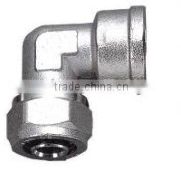 Compression brass fitting - Female Elbow