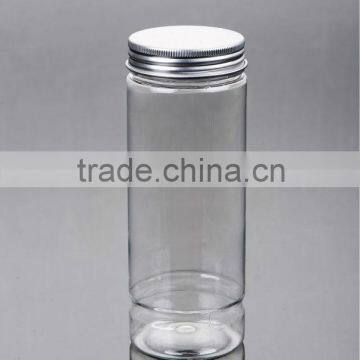 Plastic Round Bath salt bottle 380ml