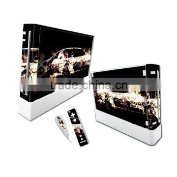 Cool Vinyl Decal Protective Skin Sticker fit for WII Console and Controllers