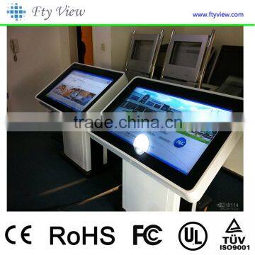 55 Inch Interactive Floor Stand Touch Screen Advertising Kiosk