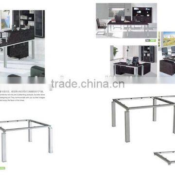 MDF Chinese new design black office desk furniture material