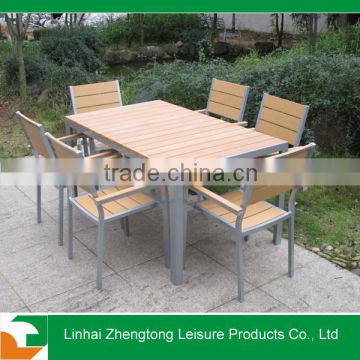 outdoor polywood table and chair