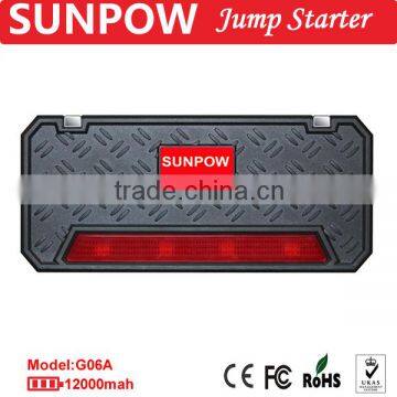 car jump starter power bank 12000mah power supply emergency auto jump starter