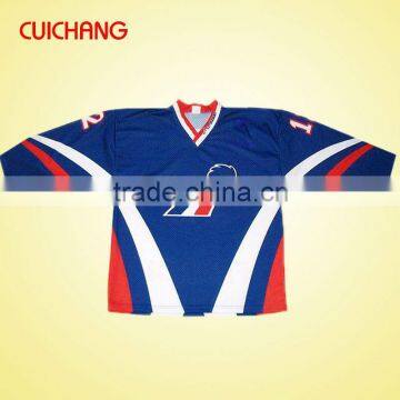 2016 OEM cheap team sublimation printing custom reversible hockey jerseys AH-226