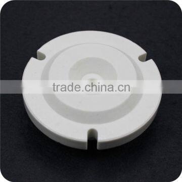 High Performance Ceramic Heating Insulator Glazing Steatite Ceramic Bottom Plate photo-2