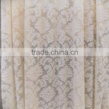 2015 new model design lace net window curtains