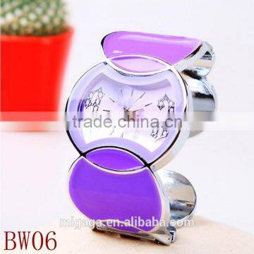 Lady New Arrival Bangle Glass Watches Gift Fresh Wristwatches