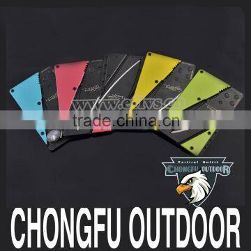 WHOLESALE multi functional essential credit card knife for camping equipment and survival kit