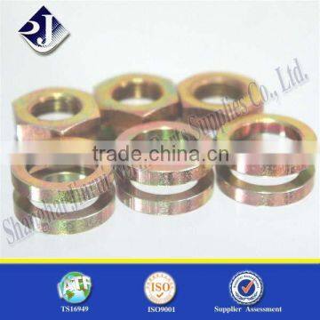 Nut With Washer Plated Yellow Zinc photo-4