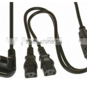 Y spliter power cord