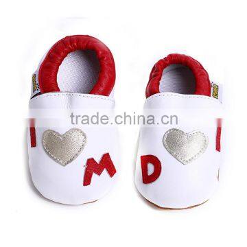 I LOVE MOM AND DAD" Fashion Baby Cartoon Shoes Infant Shoes Wholesale 2016 Newest photo-2