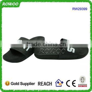 Black Men Beach Sandal PVC Man Slipper Shoe