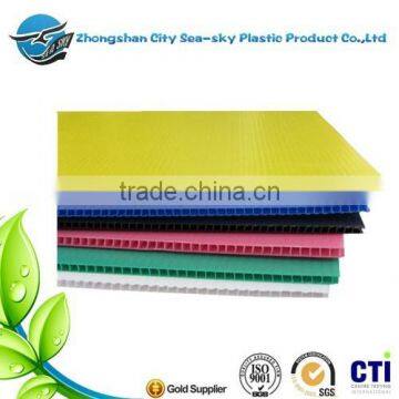 different color Polypropylene Sheet for Advertising/polypropylene sheet/pp hollow sheet