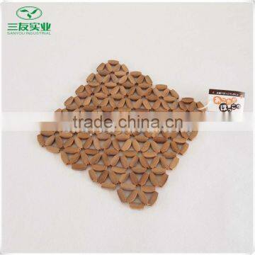 Different Shape Bamboo Pot Mat